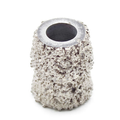 Barbas dobles con soldadura al vacío de tipo de hilos de diamante