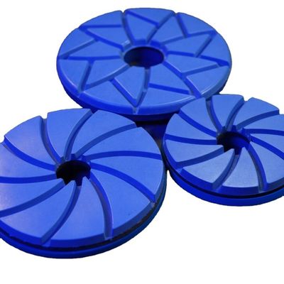Pad de pulido de resina de bloqueo de caracol de 125 mm personalizado para disco de molienda de granito