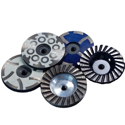 125 mm de piedra abrasiva diamante Turbo Saw hoja de molienda de la copa de ruedas conexión 22.23