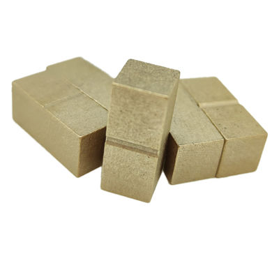 Segmento de diamante de forma plana para calibración de mármol y travertino 24*10*10mm personalizado