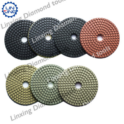 Top- D100MM Pads de brillo de diamantes para piedra de 100 mm a 300 mm