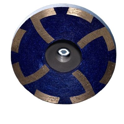 40/50 Grit 4 pulgadas Ruedas de copa de molienda de diamantes con agente de unión de metales