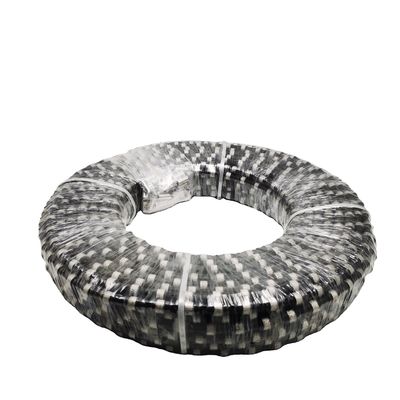 11.5mm de caucho de resorte de diamantes de alambre de sierra para la extracción de la minería de mármol de corte de diamantes cuentas de cuerda