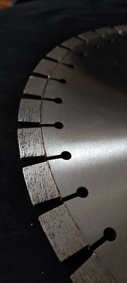 Disco de diamante de diente corto 400 mm Granito Segmentado de la hoja de sierra para el disco de la hoja de corte
