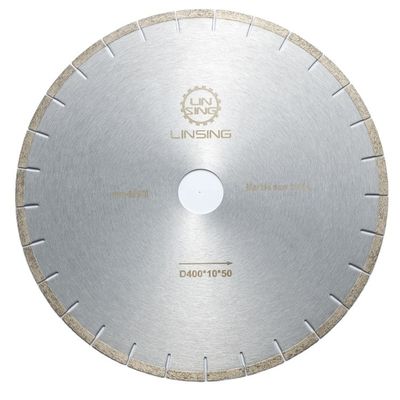 Disco de corte de diamante de mármol de piedra de Pakistán de 450 mm Cortador de ranura en U 40 * 5,0 * 10 mm de nitidez