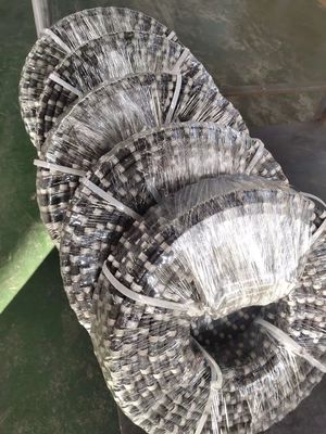 Larga vida útil Diamante metal en polvo Tala de alambre de corte para la cantera de bloques de perfiles Mediano duro