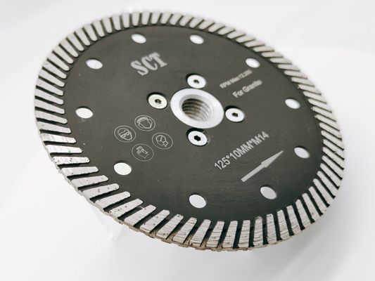 Cuchilla de sierra de diamante de 115 mm para aplicaciones de corte y molienda