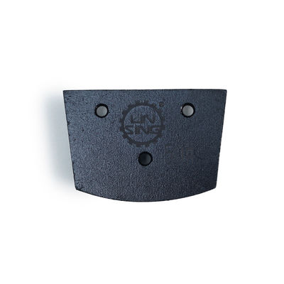 Bloque de pulido de segmento de diamante de tipo trapezoidal para herramientas de rectificación de diamantes dobles