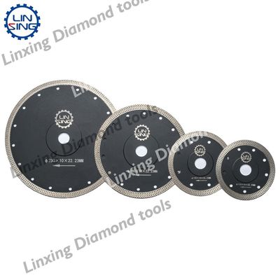 Disco de corte de diamantes de 230 mm herramientas de corte delgadas de segmento turbo