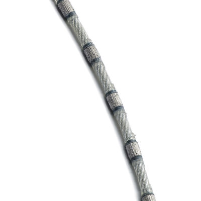 Dia de plástico 8.3mm 9.0mm cuerda de alambre Perlas de diamante para el perfilado de la piedra Corte de recorte