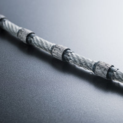 Dia de plástico 8.3mm 9.0mm cuerda de alambre Perlas de diamante para el perfilado de la piedra Corte de recorte