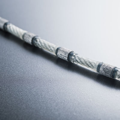 Dia de plástico 8.3mm 9.0mm cuerda de alambre Perlas de diamante para el perfilado de la piedra Corte de recorte