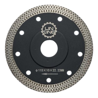 115 mm de malla delgada de disco turbo porcelana Cerámica herramientas de diamante cortar disco cortador cuchilla 20