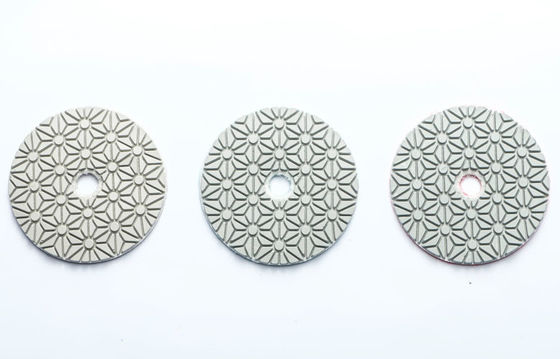 Pads de pulido de 3 pasos para el pulido húmedo de granito, azulejos de mármol, placas de resina y diamantes