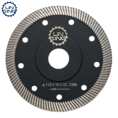115 mm de malla delgada de disco turbo porcelana Cerámica herramientas de diamante cortar disco cortador cuchilla 20