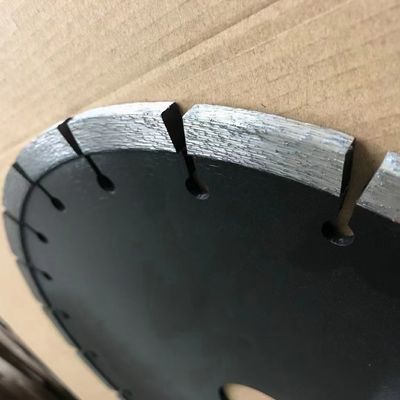 Cuchilla de corte de granito de 350 mm de diámetro 40 mm de forma de segmento para la división precisa de bloques