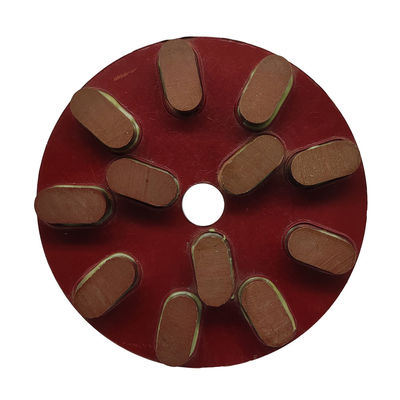 Soporte OBM 8" 10" Placa de molienda de diamantes para grano de granito 500 800 1000 1500 3000