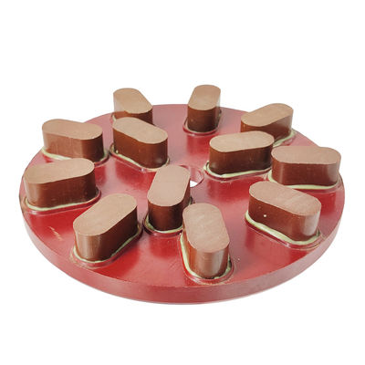 Soporte OBM 8" 10" Placa de molienda de diamantes para grano de granito 500 800 1000 1500 3000