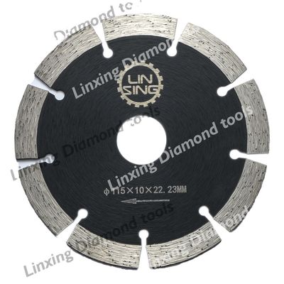 Disco de corte segmentado de diamantes de grado industrial para hormigón prensado en frío