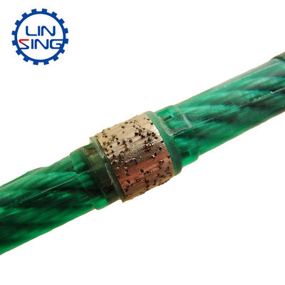 7.3 8.3 mm Saw de alambre de diamante para el cuadrado de bloques de mármol de granito y perfiles garantizados