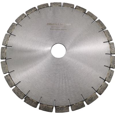 Disco de cortador de hojas de piedra de diamante de 350 mm para el corte de piedra volcánica de lava en México