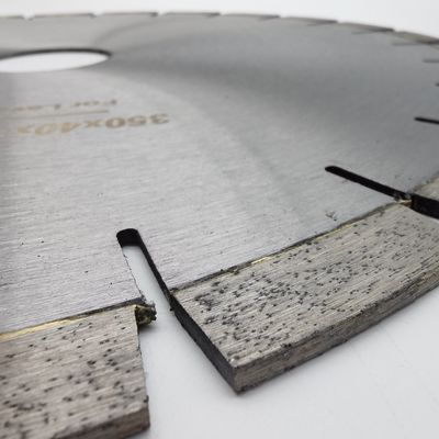 Disco de cortador de hojas de piedra de diamante de 350 mm para el corte de piedra volcánica de lava en México