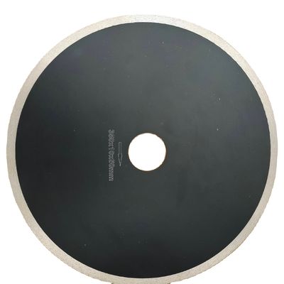 Sin astillado Disco de diamante continuo de 350 mm para cortar cerámicas de azulejos de mármol de porcelana