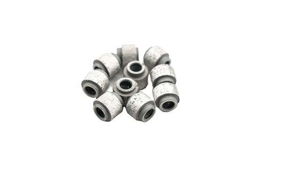 Saw de alambre de diamante fijo para el corte de cantera de piedra de mármol 11.5 mm ventaja de perlas sinterizadas