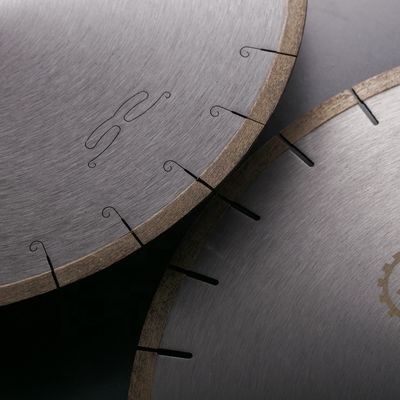 Disco de corte de gancho de pescado de mármol de 14 'Diamante de metal en polvo Saw Blade para el corte de cerámica