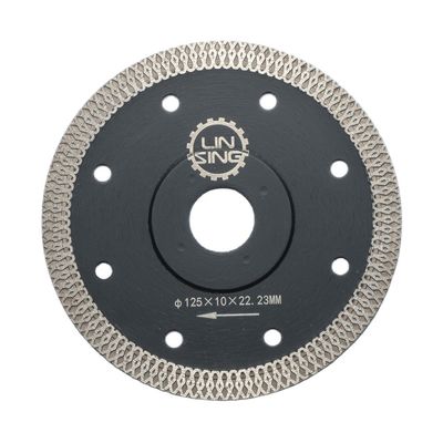 Cuchilla de sierra de 180 mm Turbo Diamond para cortar y moler herramientas en azulejos de mármol de cerámica