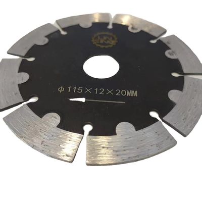 Finitura de nitidez Cuchilla de disco de diamante de 115 mm para el bordillo de asfalto de ladrillo de granito de mármol