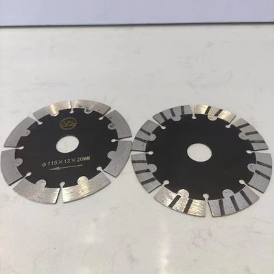 Finitura de nitidez Cuchilla de disco de diamante de 115 mm para el bordillo de asfalto de ladrillo de granito de mármol