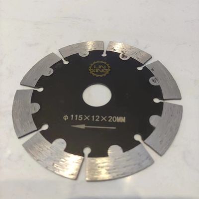 Finitura de nitidez Cuchilla de disco de diamante de 115 mm para el bordillo de asfalto de ladrillo de granito de mármol