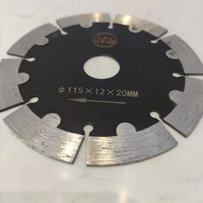 Diámetro 115mm Turbo Segmentado Diente Cortador Disco para el mármol Granito ladrillo de asfalto acera