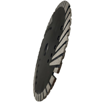 Dientes de protección de triángulo Turbo D125 230mm disco de corte de diamante de prensa en caliente para albañilería de grado A