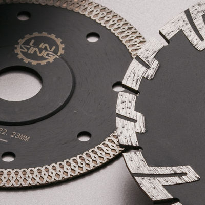 Corte rápido y preciso Industrial Sinterizado Circular X Mesh Turbo Cutting Blade Disc