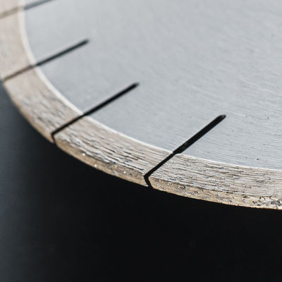 10 mm Arbor Dia 14 " 350 mm Silent Diamond Circular Saw Blade para el corte y el agujero de la losa de piedra de granito de mármol