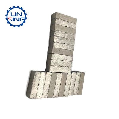 Soporte de ODM 24 * 5.5 * 10 mm Segmento de corte de diamante de mármol blando y duro para consejos de corte de bloques