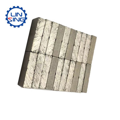 Soporte de ODM 24 * 5.5 * 10 mm Segmento de corte de diamante de mármol blando y duro para consejos de corte de bloques