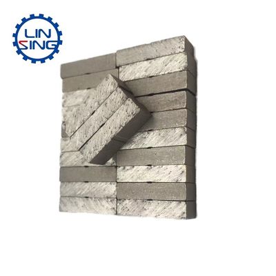 Soporte de ODM 24 * 5.5 * 10 mm Segmento de corte de diamante de mármol blando y duro para consejos de corte de bloques