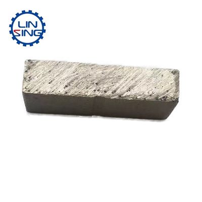Soporte de ODM 24 * 5.5 * 10 mm Segmento de corte de diamante de mármol blando y duro para consejos de corte de bloques