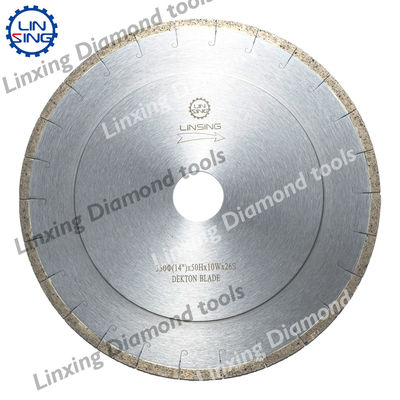 D340/400/450mm Cuchilla de sierra de diamante para cortar granito afilado 24 dientes por pulgada