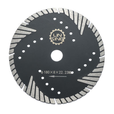 Diámetro de la cuchilla 105-230 mm Protección de dientes Discos de corte de diamantes para grado industrial