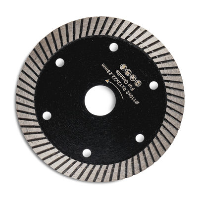 Saw Blade 4" Presión en frío Sinterización de diamantes Discos de corte turbo con larga vida útil
