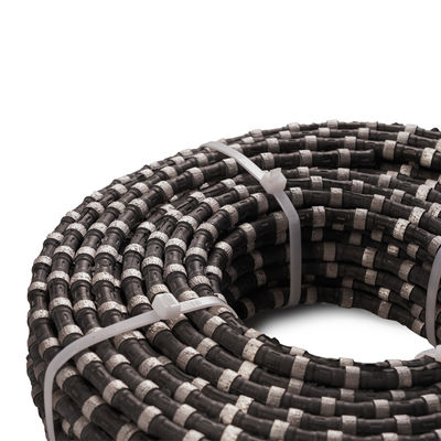 Larga duración de vida de la sierra de alambre de goma de diamante para la extracción de granito D12.0mm material de corte