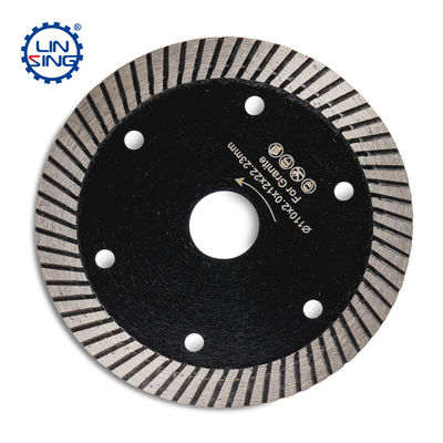 Las herramientas de diamante 5" Cuchilla de corte circular para alta velocidad de corte y corte turbo suave