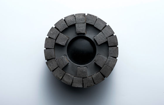 Rueda de satélite de polvo metálico de diamante para pulir la losa de granito 130 mm personalizada