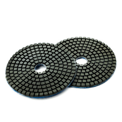 Pads de pulido de resina de diamante flexible para granito, mármol, piedra de cuarzo Midstar 100 mm