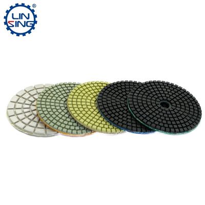 Pad de pulido húmedo flexible de 3 pasos para carrocerías de granito y mármol Nivel C/B/a/a Nivel