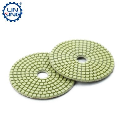 Pad de pulido húmedo flexible de 3 pasos para carrocerías de granito y mármol Nivel C/B/a/a Nivel